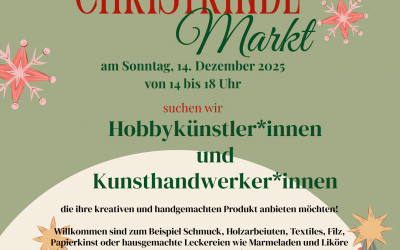 Christkindl-Markt in Tilas Musikwelt: 14. Dezember