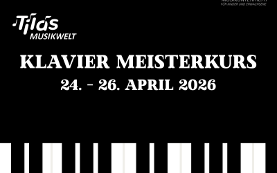 Meisterkurs Geige und Klavier – jetzt anmelden!