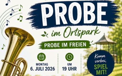 Offene Probe im Ortspark