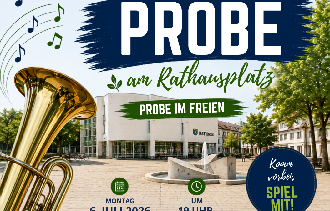 Offene Probe am Rathausplatz