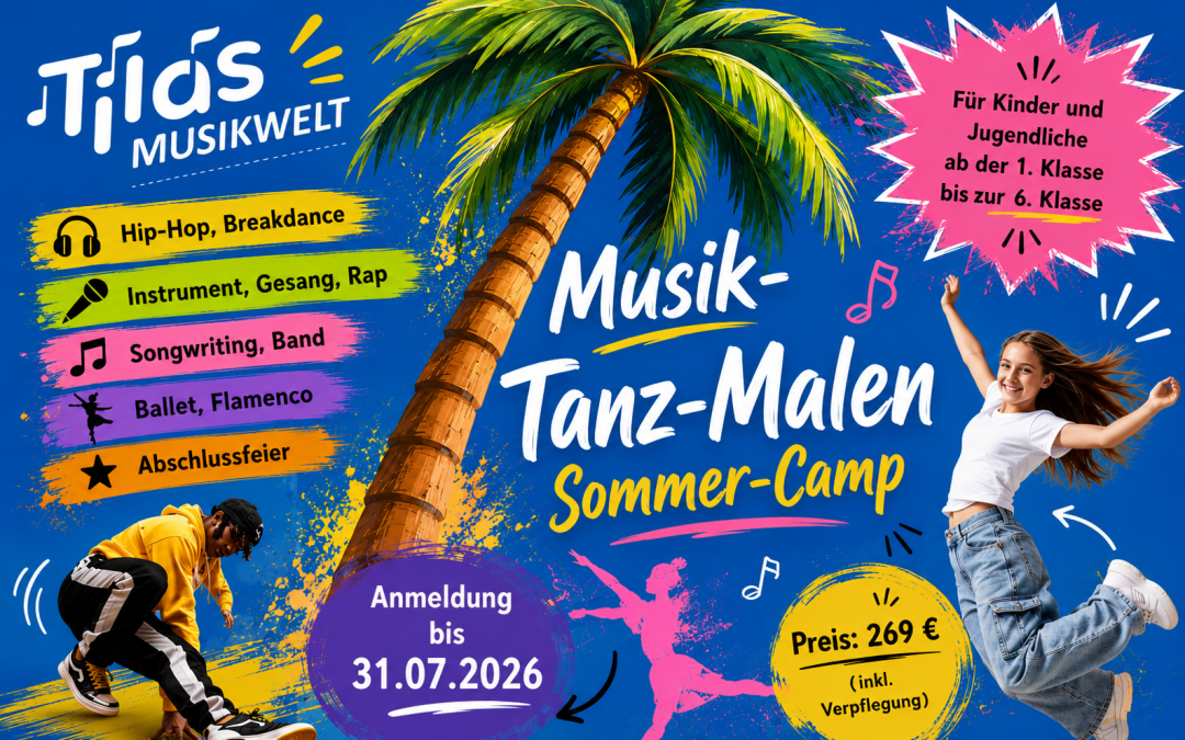 Sei dabei im Sommer-Feriencamp 2026!